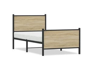 Lit simple 80x200 cm    coloris marron