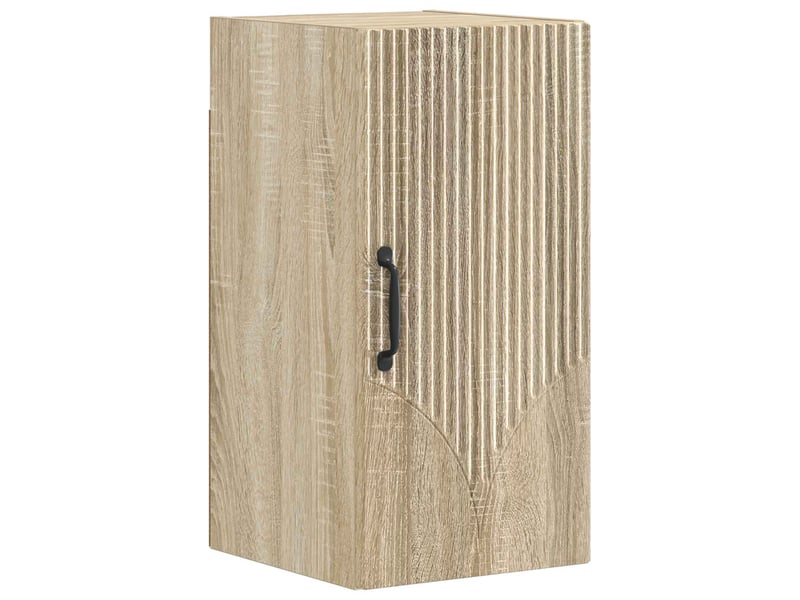  Ensemble de meuble de salle de bain 3 pièces hoorn chêne sonoma cf63477  - Conforama D