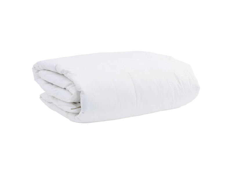  Duvet d'hiver - couette 155 x 220 cm hiver - couette plume blanc respirant  - Conforama D