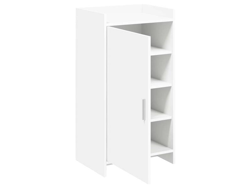  Meuble à chaussure, cabinet à chaussures blanc 48x36x92 cm bois d'ingénierie shl1495  - Conforama D