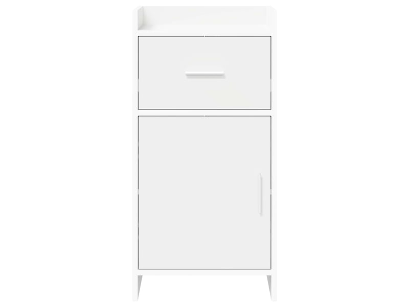  Buffet - bahut - meuble de rangement blanc 40 x 36 x 80 cm bois d'ingénierie  - Conforama E