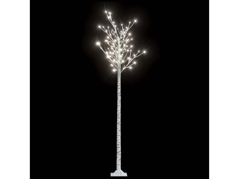 Sapin de noël - arbre de noël 220 led blanc froid saule 2,2 m intext  - Conforama A