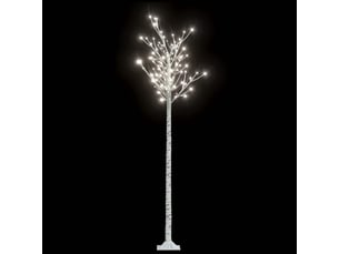 Sapin de noël - arbre de noël 220 led blanc froid saule 2,2 m intext