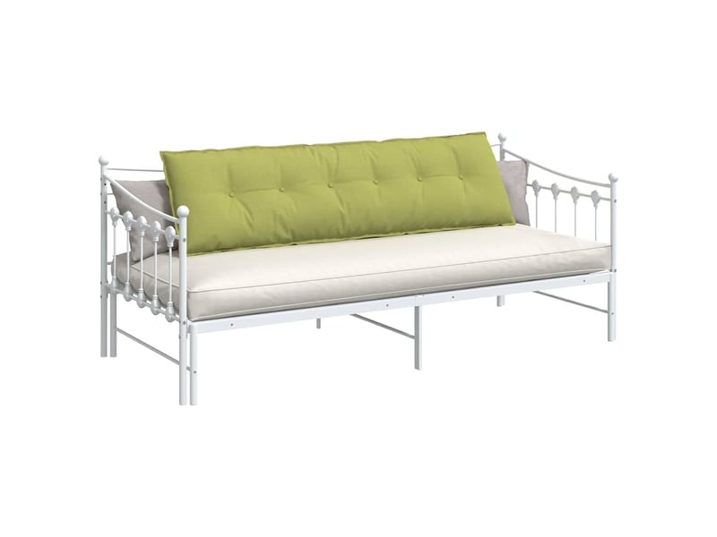  Coussin de dos, coussin de dossier vert clair 180 x 19 x 50 cm tissu cf55052  - Conforama C