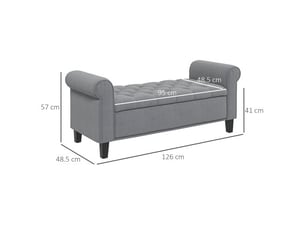 Banc  coloris gris <strong></strong> <strong></strong>