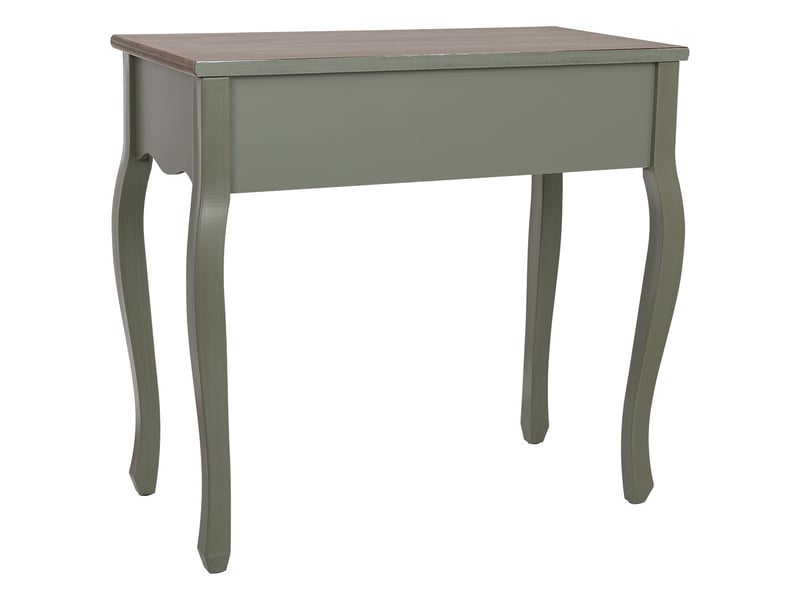  Console d'entrée en bois vert 80x40x75 cm h  - Conforama D