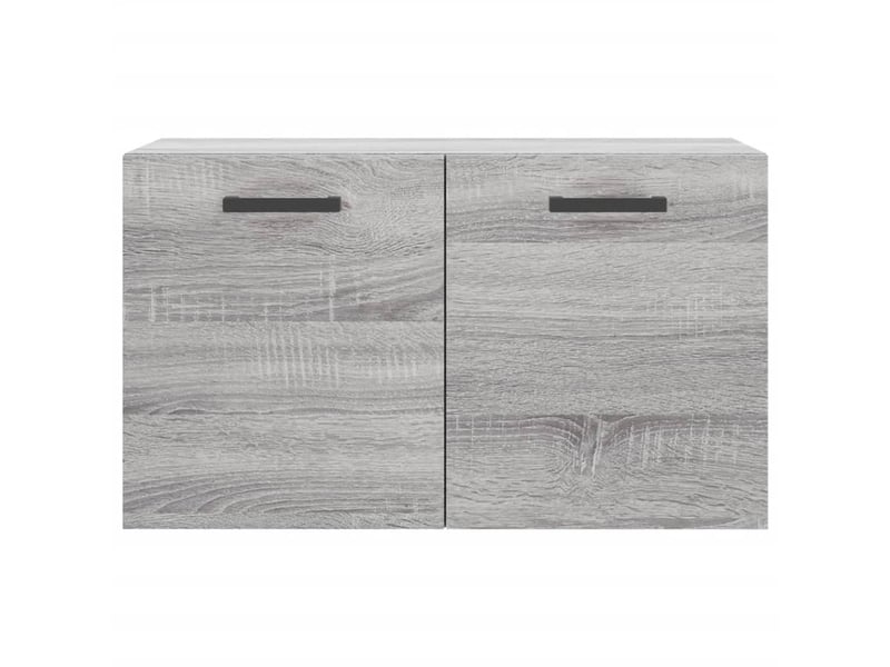  Armoire murale salon, meuble de rangement sonoma gris 60x36,5x35 cm bois d'ingénierie  - Conforama C