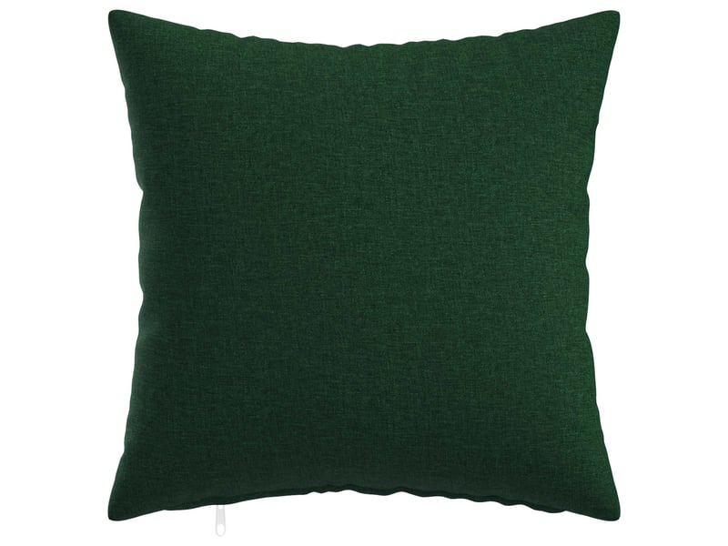  Lot de 6 housses de coussin heerlen vert foncé 40 x 40 cm tissu cf49767  - Conforama A