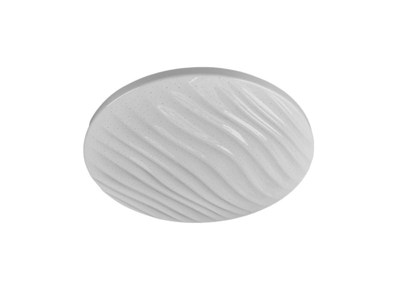  Plafonnier led fabrilamp olot blanc 36 w 3590 lm 4000 k ø48,5 cm 245194801 - Conforama A