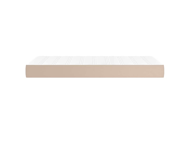  Matelas de lit à ressorts ensachés fermeté moyenne cappuccino 80x200x20 cm  - Conforama D