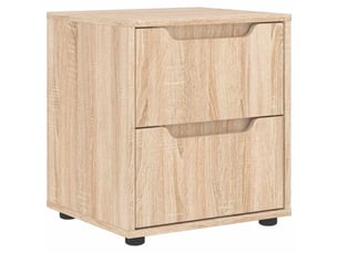 Table de chevet - cabinet de chevet - table de nuit visnes chêne sonoma 45x40x50 cm bois ingénierie