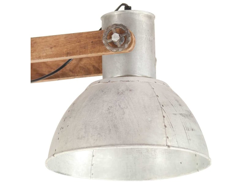  Lampe suspendue, suspension luminaire industrielle 25 w argenté 109 cm e27  - Conforama E