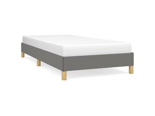 Lit simple 100x200 cm    coloris gris