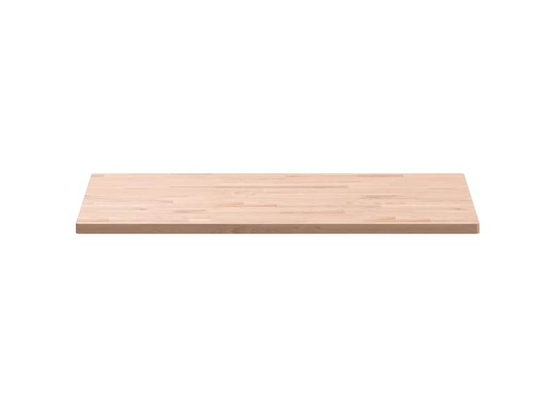  Comptoir de salle de bain, plan de travail 100x60x2,5 cm bois massif de hêtre cf65713  - Conforama D