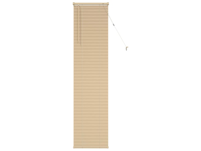  Store vénitien, store de fenêtre marron clair avec motif 213 x 50 cm 25 mm pvc cf47948  - Conforama A