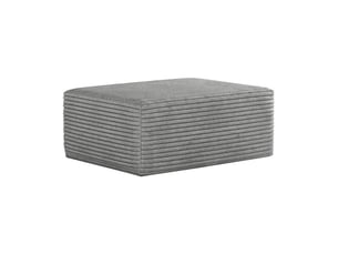 Pouf / repose pied BEAOK  gris