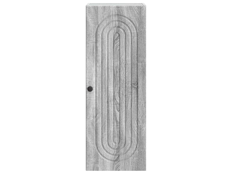 Armoire murale salon sonoma gris 33x34,5x90cm bois d'ingénierie shl3899  - Conforama D