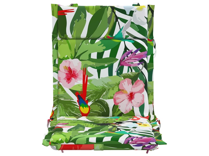  Lot de 6 coussins de chaise à dossier haut gemert cf59367  - Conforama D