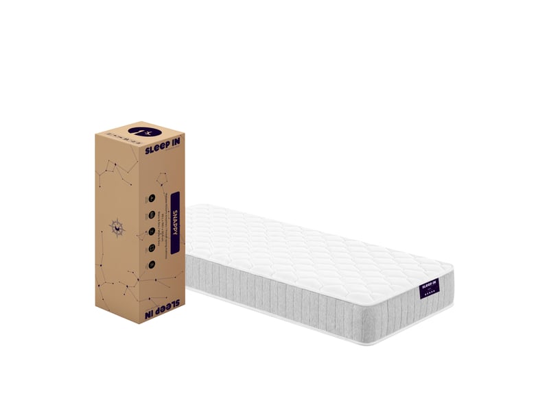  Matelas Ressorts + latex 90x190 cm  - Conforama L