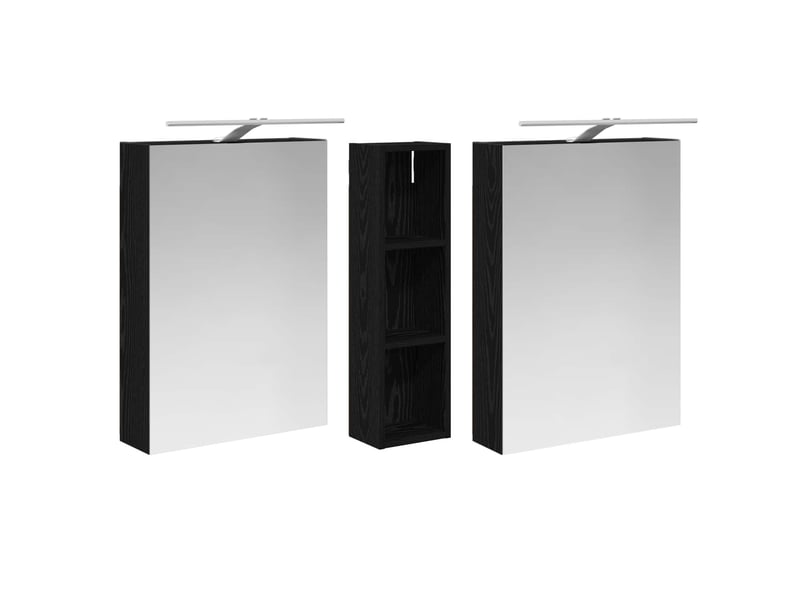  Ensemble de meubles de salle de bain 3 pcs 120x14.5x70 cm shl3315  - Conforama E