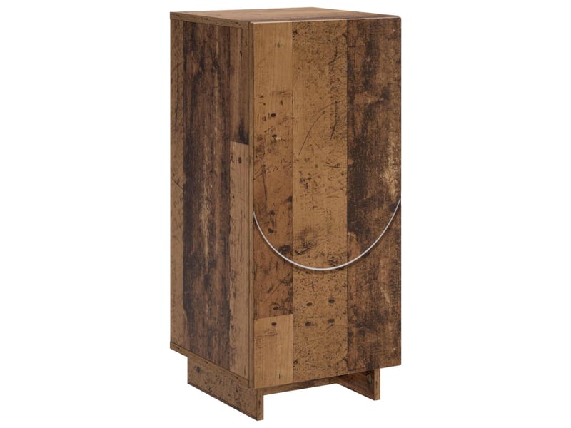  Buffet salon, buffet de rangement bois ancien 33,5x34,5x75 cm bois d'ingénierie shl6866  - Conforama A
