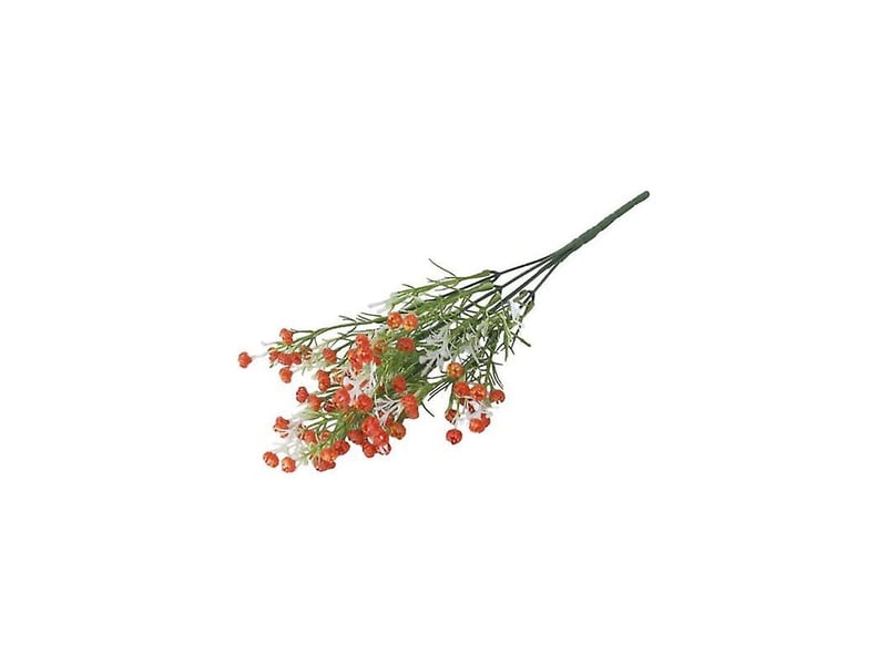  Décoration de fleurs artificielles attrayantes pour de nombreuses applications, légères, à la texture fine, à faire soi-mêmeorange  - Conforama A