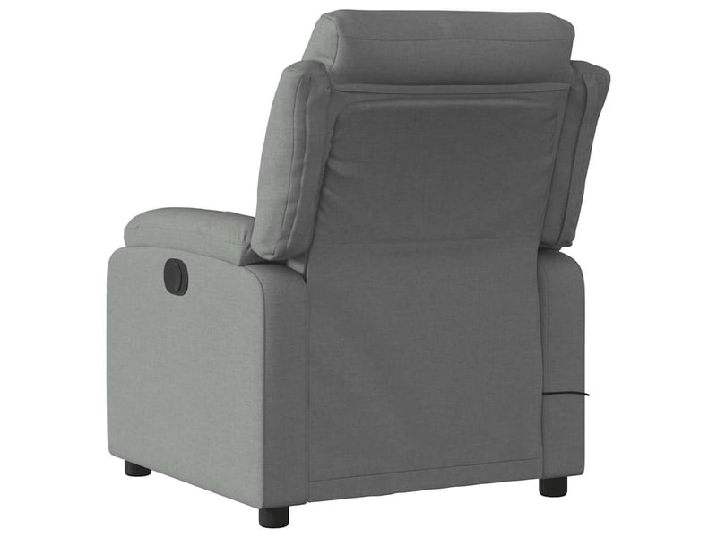  Fauteuil inclinable de massage électrique gris foncé tissu shl49948  - Conforama E