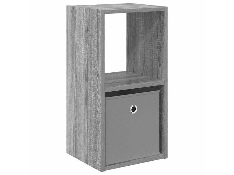  Table de chevet - cabinet de chevet - table de nuit gris sonoma 30,5 x 27 x 59,5 cm  - Conforama A