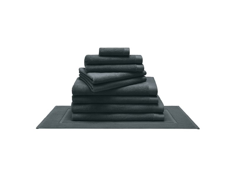  Pack complet 10 pièces softy salle de bain 100 % coton zero twist – 600 gm²  - Conforama C