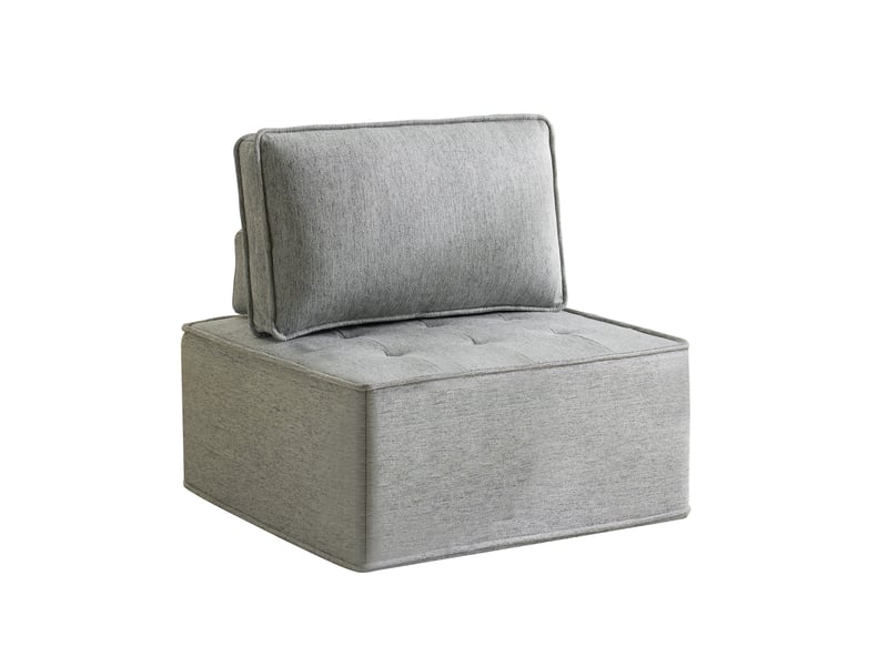  Canapé 1 place, canapé de salon, avec pouf, pour salon, chambre, pour intérieur, mobilier pour espace de vie  - Conforama B
