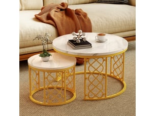 Table basse  coloris bicolore <strong>ULEVR</strong> <strong></strong>