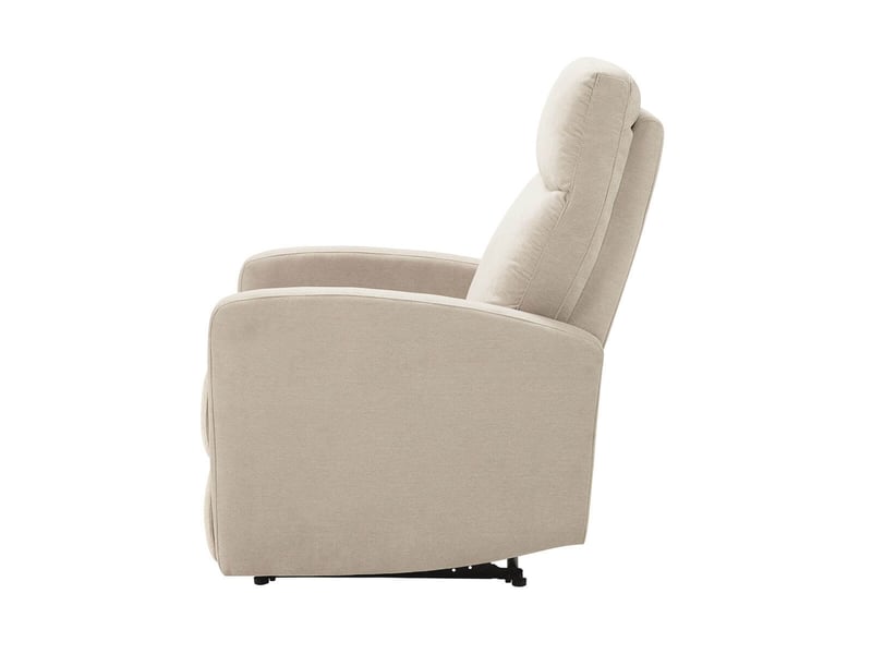  Fauteuil relax manuel tissu waterproof ivoire - merial MERIAL - Conforama D