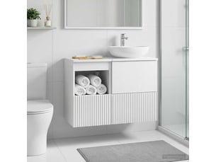 Armoire de salle de bain, meuble de rangement blanc brillant 30x41x50 cm