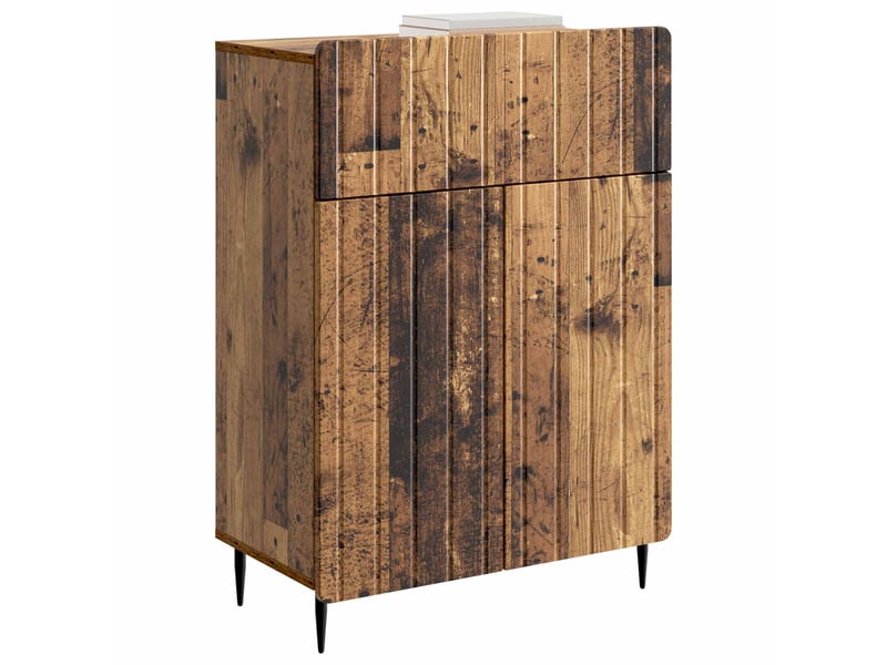 Buffet - bahut - meuble de rangement bois ancien 66 x 34,5 x 92 cm bois d'ingénierie - Conforama C