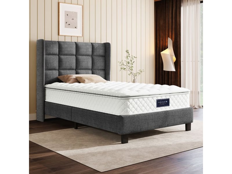  Matelas à ressorts - truxen8 - 90x200cm - 7 zones - fermeté h3 - oeko-tex 90x200x25cm - Conforama D
