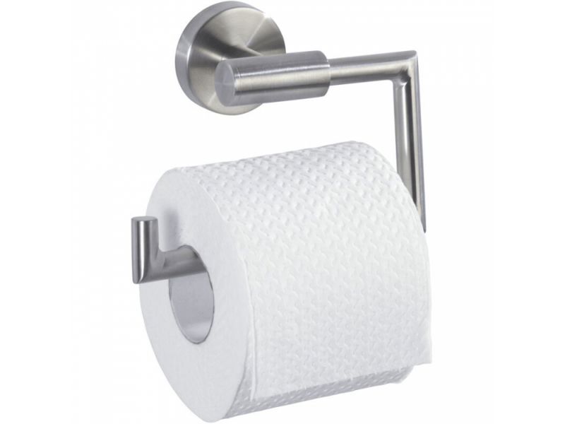  Porte papier toilette mural, dérouleur papier toilette, acier inox, 15x10,5x6,5 cm  - Conforama D