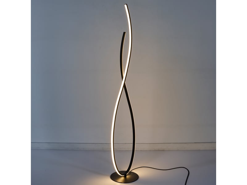 Lampe - home deco factory - design - spirale - blanc  - Conforama C