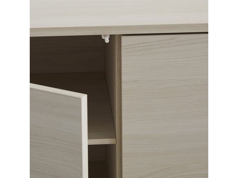 Buffet moderne avec 3 portes sayen - beige - Conforama E