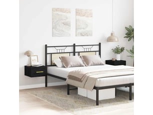 Lot de 2 table de chevet chambre 35 x 35 x 20 cm bois d'ingénierie shl6747
