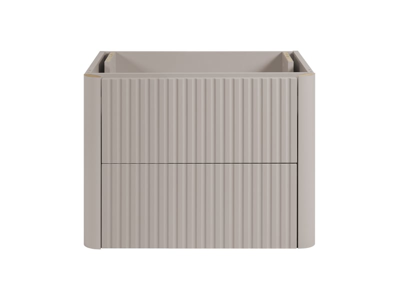  Meuble sous vasque suspendu linea 60 cm cachemire  - Conforama D