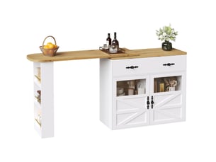 Bar coloris blanc MEUBLIV