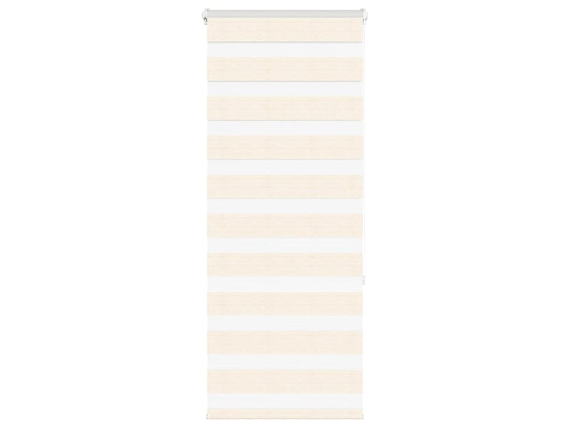Store zèbre, store de fenêtre beige marbré largeur du tissu 60,9 cm polyester cf48307 - Conforama B