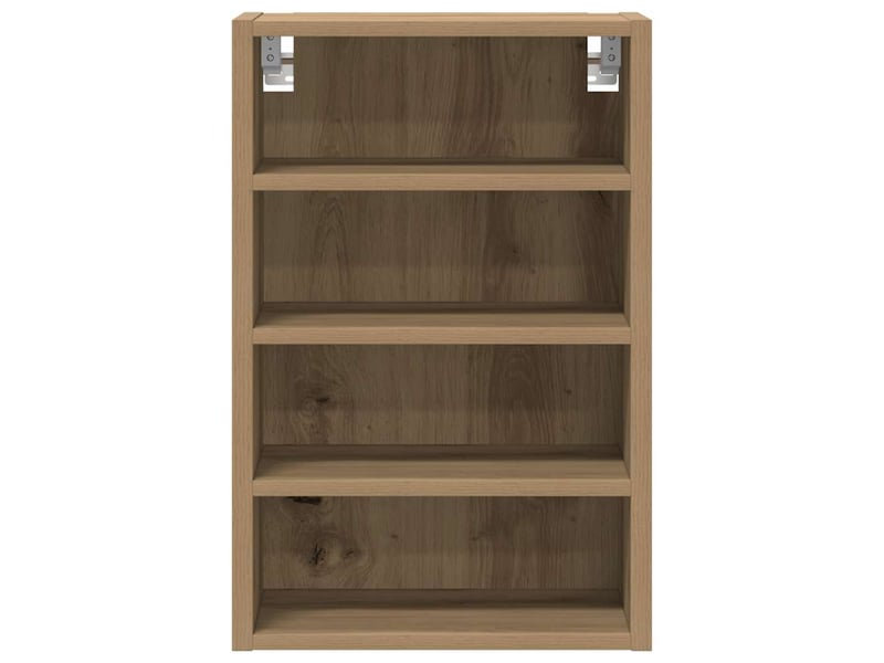  Meuble de rangement, armoire suspendue chêne artisanal 40x29,5x60cm bois d'ingénierie  - Conforama D