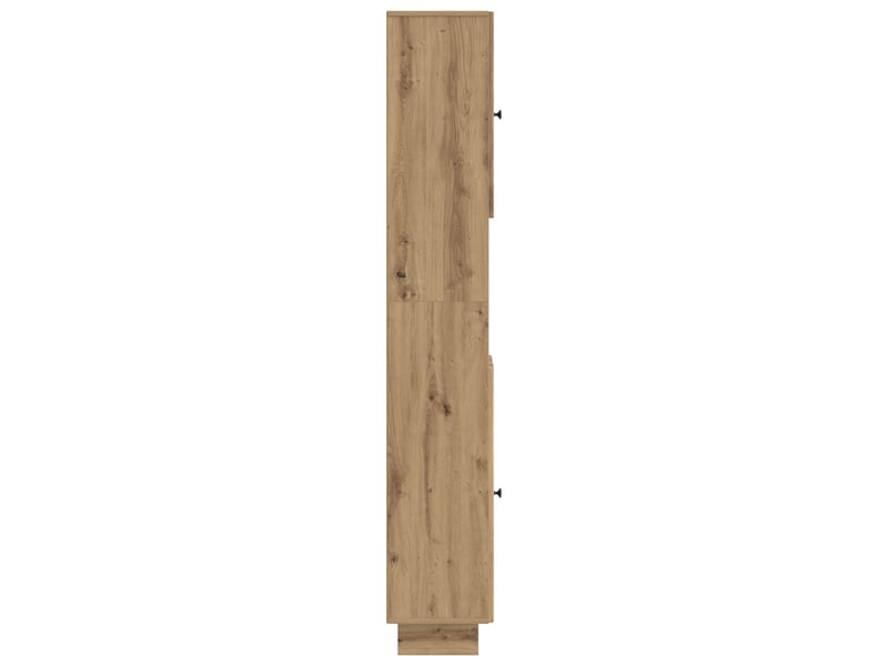 Colonne de salle de bain avec étagère ouverte ede shl1628 - Conforama E