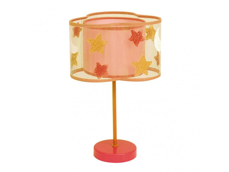  Lampe à poser enfant fabrilamp astros orange 1xe14 40 x 21 x 21 cm 039571004 - Conforama A
