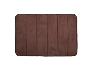 Tapis de bain antidérapant - brun café