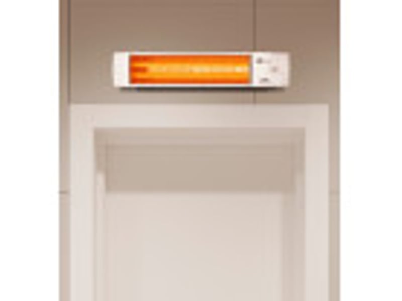  Fabrilamp africa chauffage mural radiant à quartz 1 200 w, 2 puissances, blanc 229021201 - Conforama D