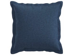 Lot de 6 housses de coussin houten bleu 45 x 45 cm lin synthétique cf49955