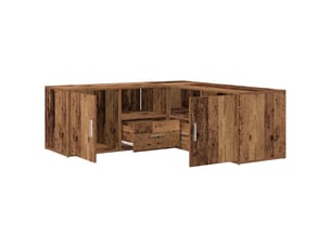 Armoire       coloris bicolore largeur 200 cm