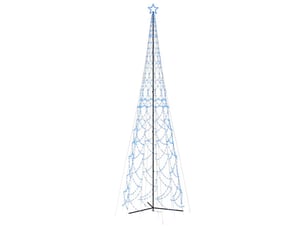 Arbre de noël cône 3000 led bleu 230x800 cm cf61721